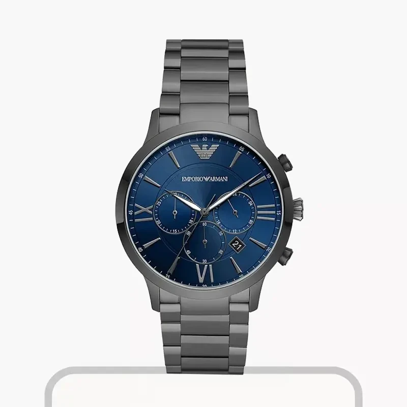 Emporio Armani Chronograph Blue Dial Men's Watch- AR11348